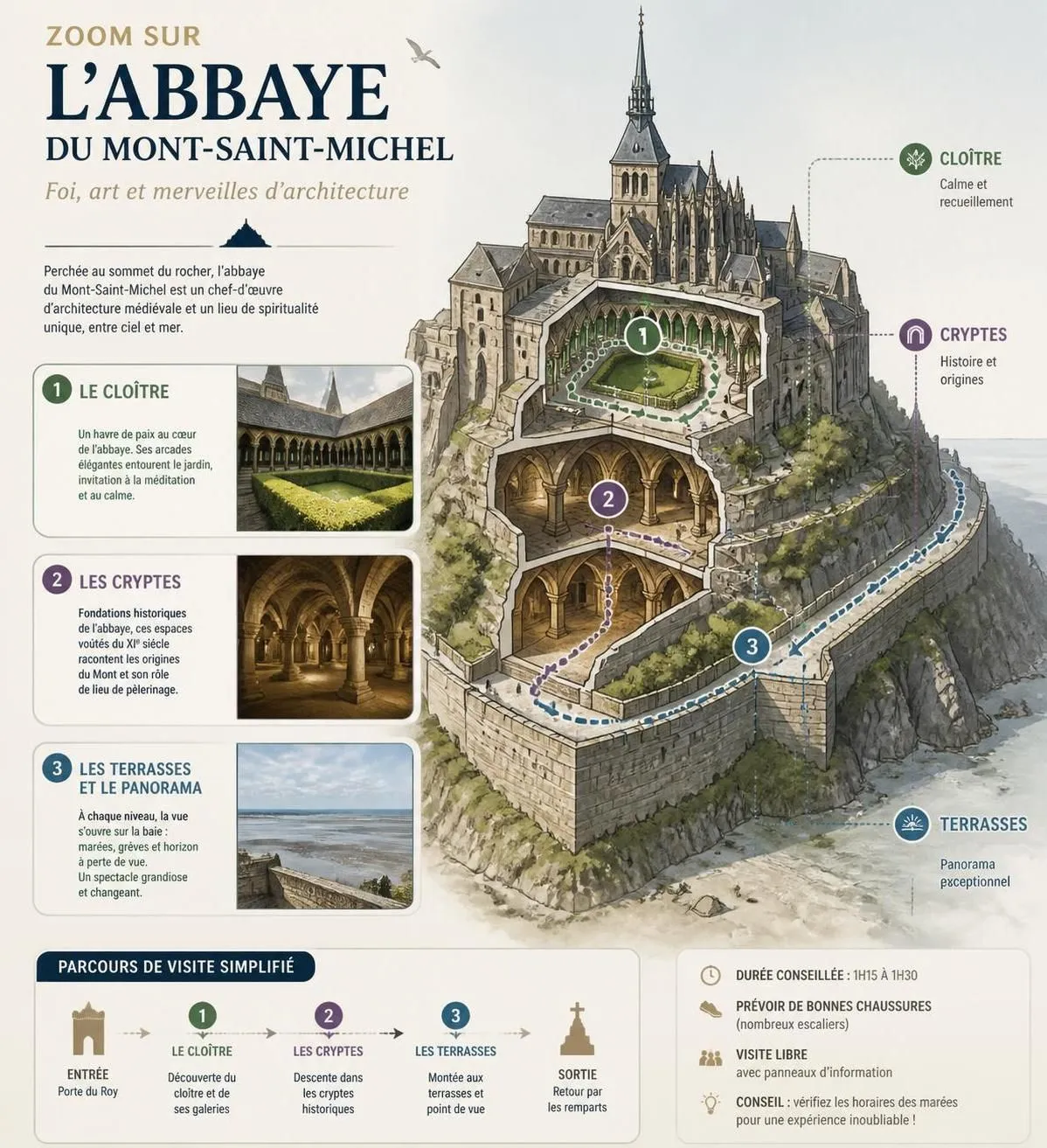 découvrez notre guide complet pour visiter le mont-saint-michel en 2026 : conseils pratiques, informations essentielles et astuces pour profiter pleinement de votre séjour.