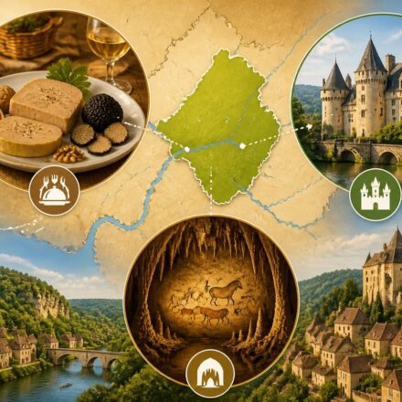 découvrez le périgord, une région riche en gastronomie savoureuse, châteaux historiques et grottes mystérieuses de la dordogne, pour un voyage inoubliable au cœur de la france.