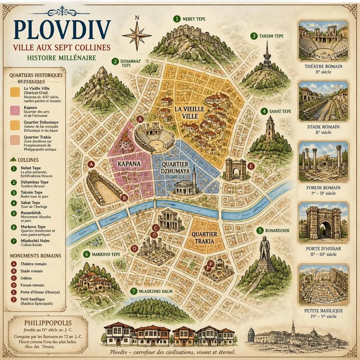 découvrez plovdiv, une ville bulgare incontournable, à travers notre guide complet pour visiter ses sites historiques, ses quartiers pittoresques et sa culture riche.