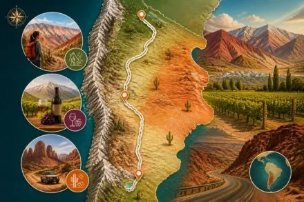 Argentine : Salta, Mendoza et la Ruta 40 — road trip hors des sentiers battus découvrez l'argentine authentique avec un road trip unique à travers salta, mendoza et la légendaire ruta 40. explorez des paysages époustouflants et des trésors cachés hors des sentiers battus.