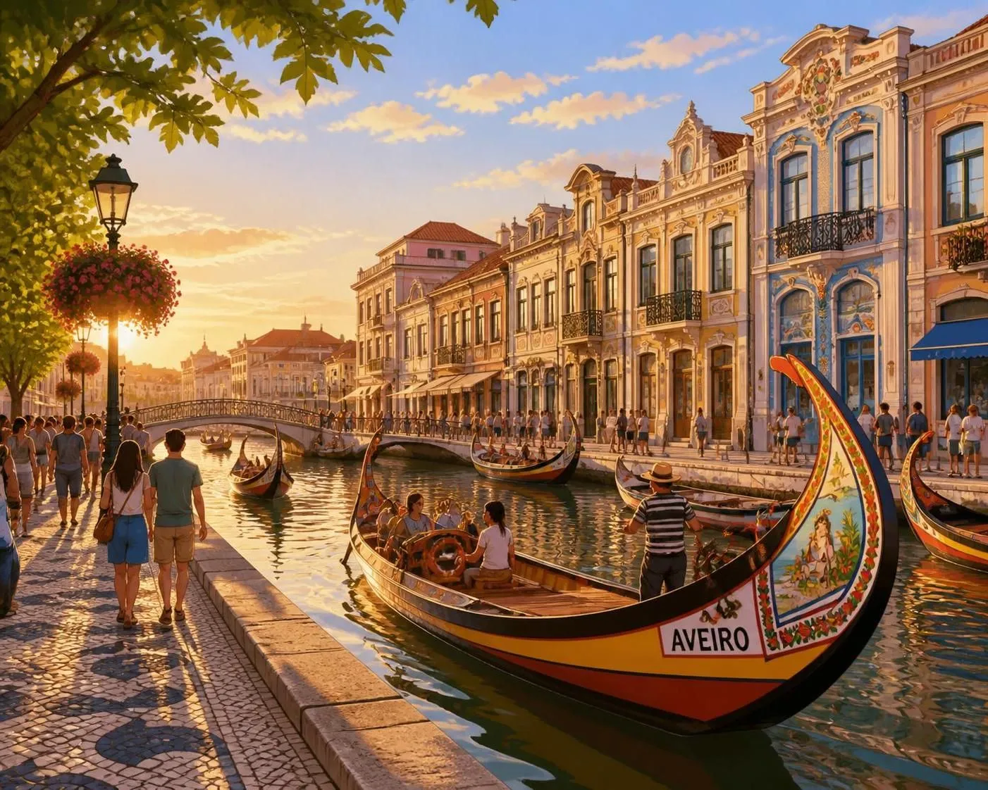 découvrez aveiro, la venise portugaise, avec ses canaux pittoresques, ses charmantes gondoles et ses lieux incontournables à visiter pour un séjour inoubliable.