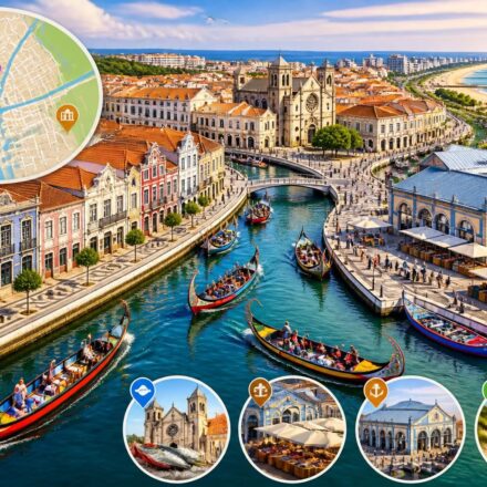 découvrez aveiro, la venise portugaise, ses canaux pittoresques, ses balades en moliceiro, ses charmes uniques et les incontournables à visiter pour un séjour inoubliable.