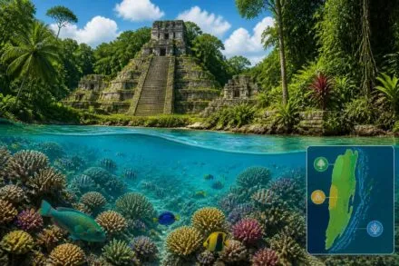 découvrez le belize, un paradis entre récif corallien, jungle luxuriante et mystérieuses ruines mayas. partez à l'aventure au cœur d'une nature préservée et d'un riche patrimoine culturel.