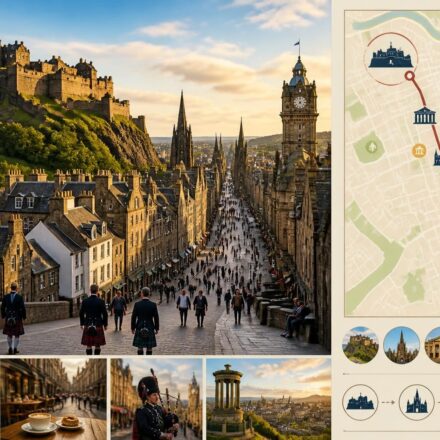 découvrez édimbourg, avec son château emblématique, la célèbre royal mile et vivez un city break inoubliable en écosse alliant histoire, culture et paysages pittoresques.