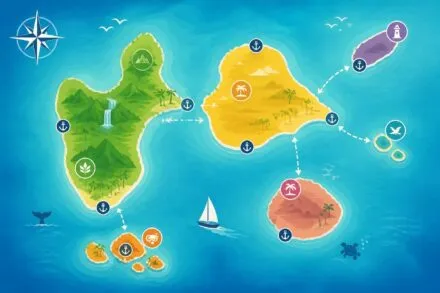 découvrez la carte détaillée de l'archipel de guadeloupe et profitez de notre guide pratique pour naviguer facilement entre ses îles magnifiques.