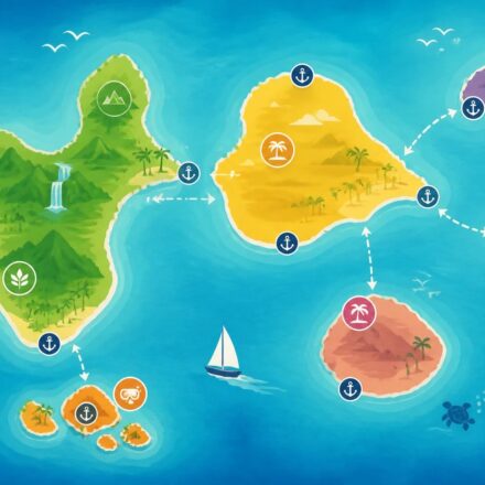 découvrez la carte détaillée de l'archipel de guadeloupe et profitez de notre guide pratique pour naviguer facilement entre ses îles magnifiques.
