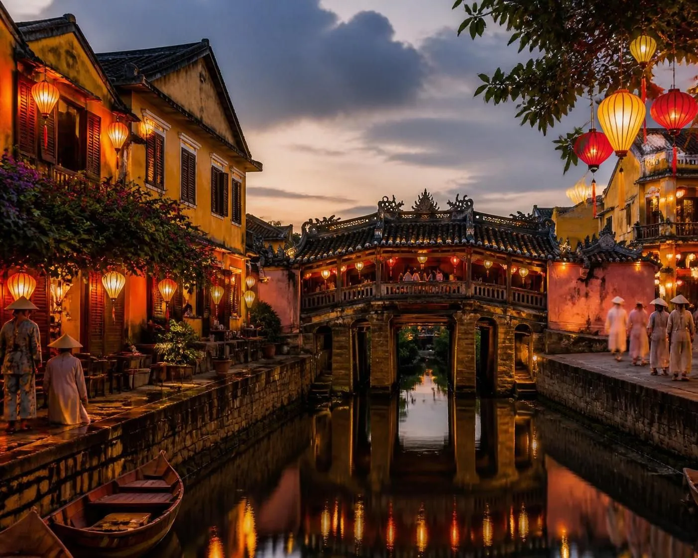 découvrez hoi an, ville vietnamienne célèbre pour ses lanternes colorées, ses tailleurs sur mesure et son patrimoine classé au patrimoine mondial de l'unesco.
