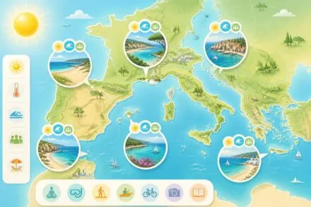 découvrez nos destinations idéales pour partir en août : profitez du soleil, d'une mer encore calme et de moins de monde qu'en juillet pour des vacances parfaites.