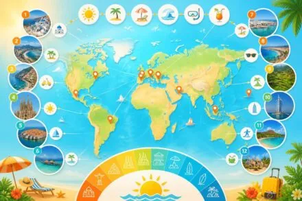 découvrez 12 destinations ensoleillées idéales pour partir en juillet et profiter pleinement de l'été. plages, chaleur et ambiance estivale garanties pour des vacances mémorables.