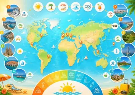 Où partir en juillet : 12 destinations soleil pour profiter de l’été découvrez 12 destinations ensoleillées idéales pour partir en juillet et profiter pleinement de l'été. plages, chaleur et ambiance estivale garanties pour des vacances mémorables.