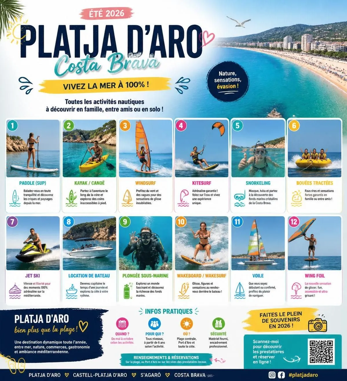 découvrez platja d'aro, une destination prisée de la costa brava, avec ses plages de sable fin, ses criques secrètes et ses sites incontournables pour des vacances inoubliables.