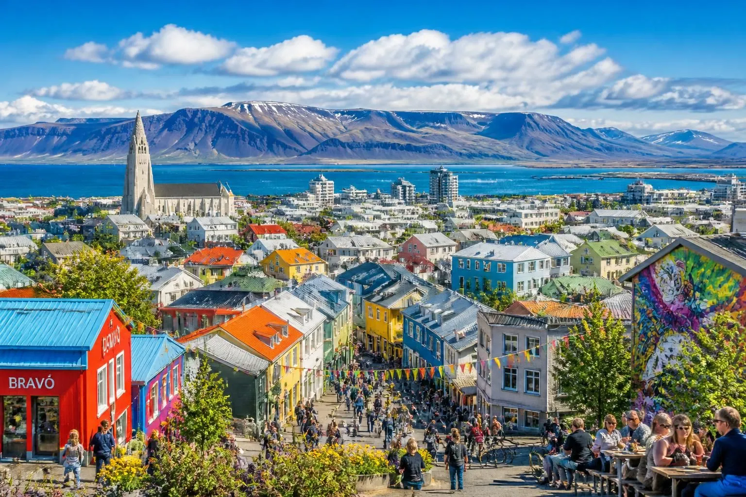 découvrez reykjavik, entre volcans majestueux, musées fascinants et nuits blanches envoûtantes. un guide complet pour un voyage inoubliable en islande.