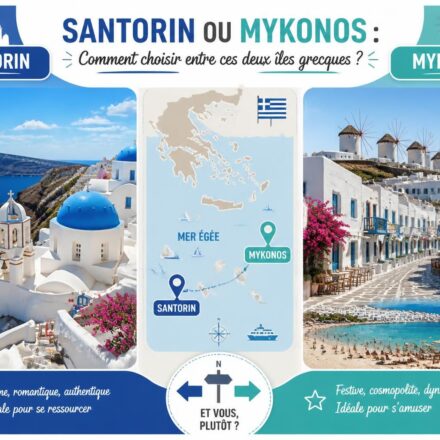 découvrez comment choisir entre santorin et mykonos, deux îles grecques emblématiques, en comparant leurs paysages, activités et ambiances pour planifier des vacances inoubliables.