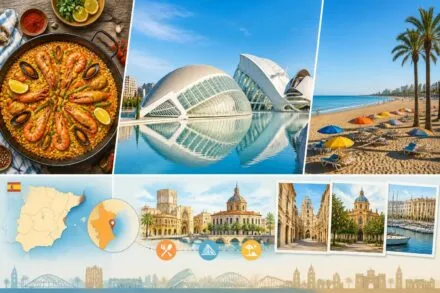 découvrez valence, espagne : savourez une paella authentique, explorez la cité des arts et des sciences impressionnante, et détendez-vous sur les plages ensoleillées de la malvarrosa.