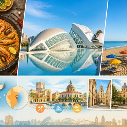 découvrez valence, espagne : savourez une paella authentique, explorez la cité des arts et des sciences impressionnante, et détendez-vous sur les plages ensoleillées de la malvarrosa.