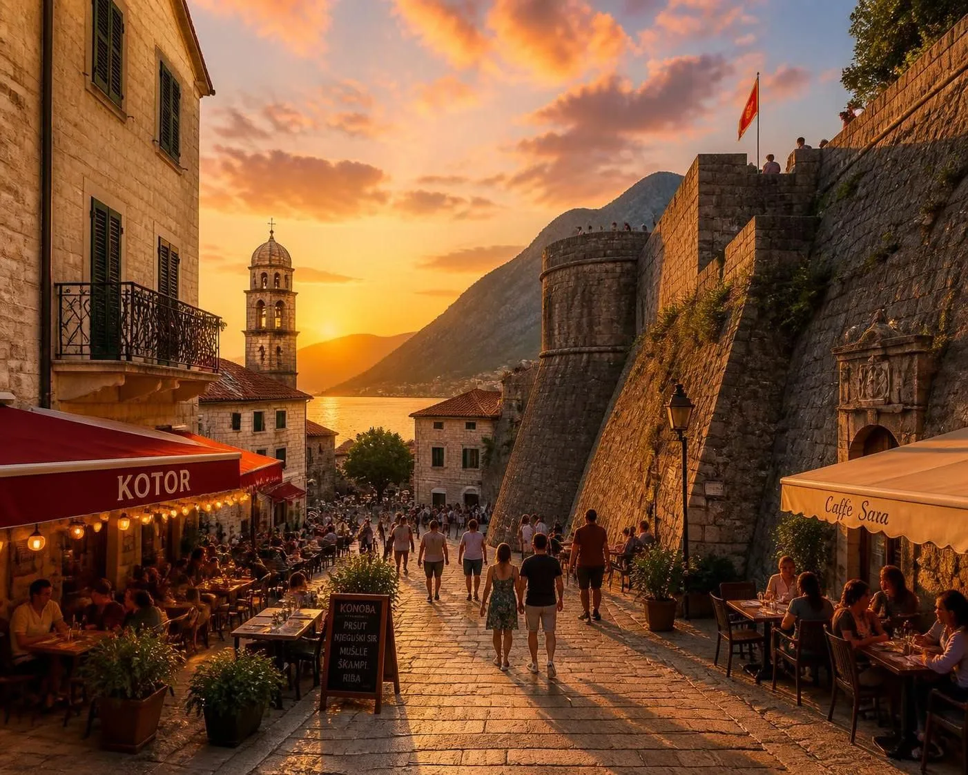 découvrez kotor, ses remparts vénitiens impressionnants, la beauté de sa baie et les charmes authentiques du littoral monténégrin pour une expérience inoubliable.