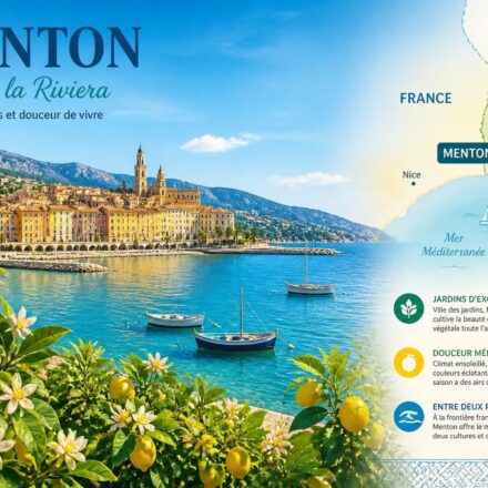découvrez menton, charmante ville à la frontière franco-italienne, célèbre pour ses citrons, ses magnifiques jardins et son emplacement idyllique sur la riviera.