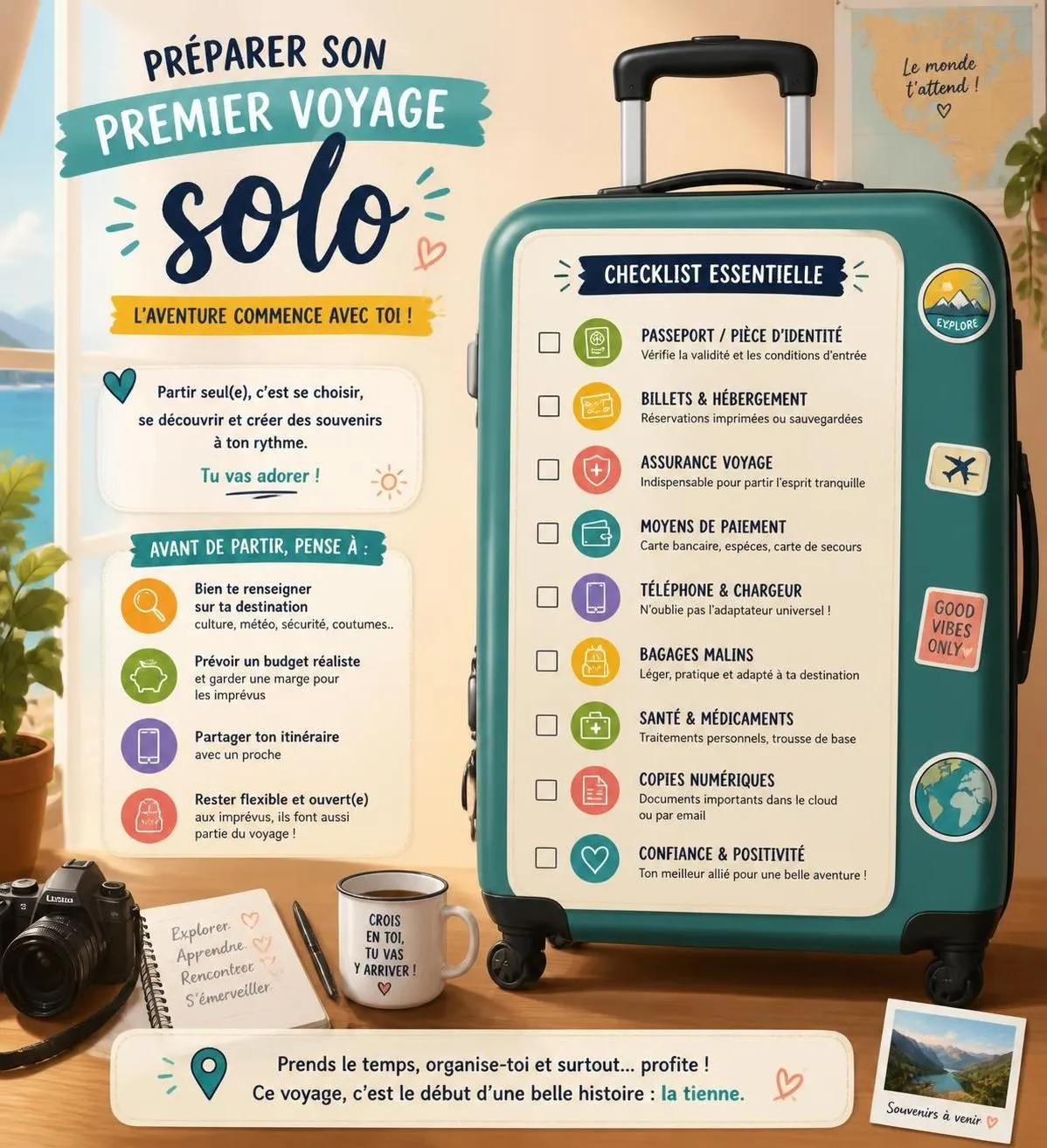 découvrez notre guide pratique pour partir seul la première fois en toute confiance. conseils, astuces et sérénité pour une aventure réussie sans appréhension.