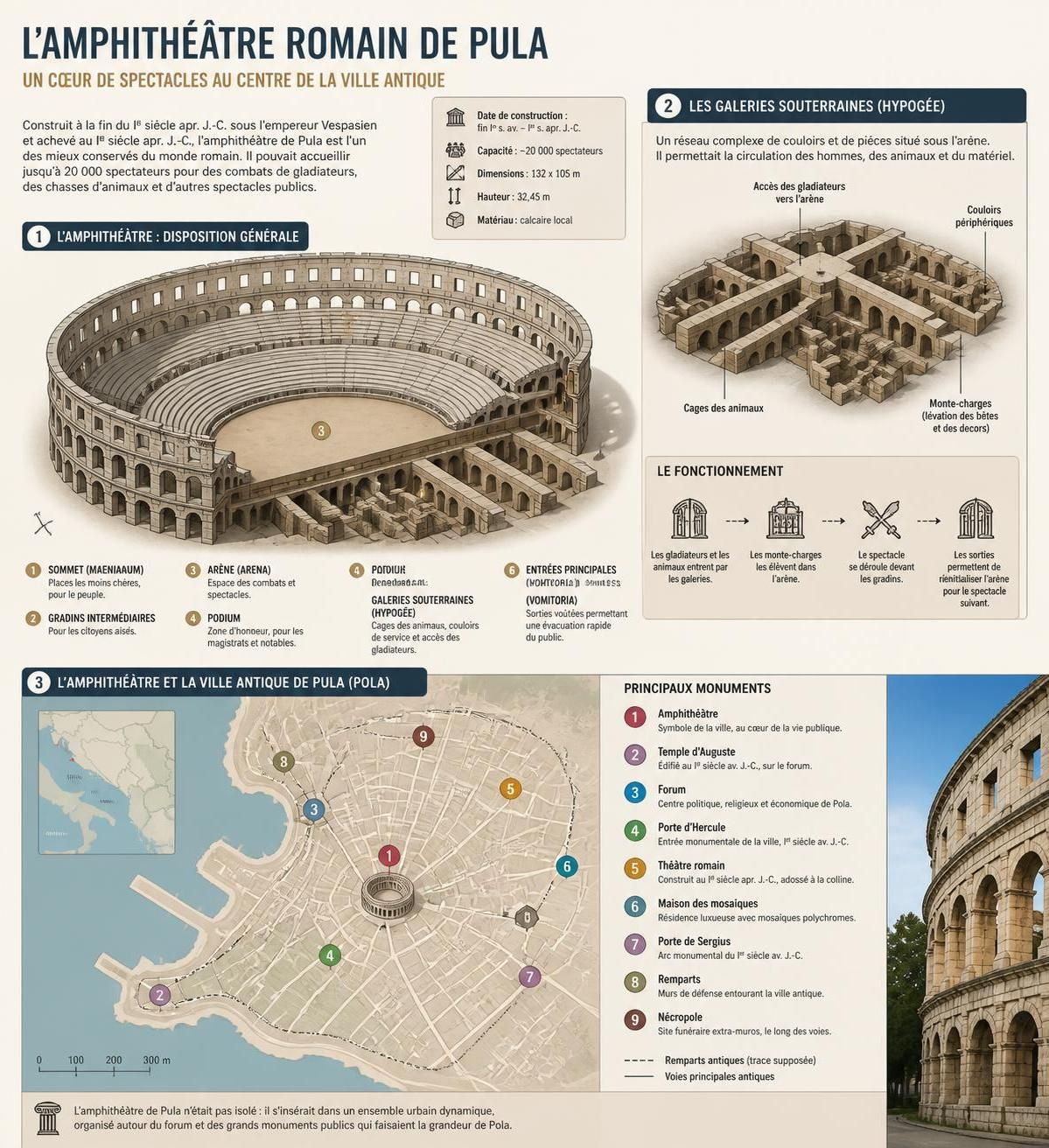 découvrez pula, ses impressionnantes arènes romaines et les beautés de la côte istrienne. un guide complet pour un week-end inoubliable en croatie méconnue.
