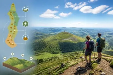 découvrez les randonnées incontournables du puy de dôme et de l'auvergne, entre volcans majestueux et panoramas exceptionnels au cœur de la france intérieure.