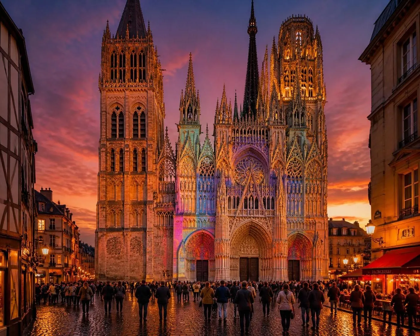 découvrez rouen, la capitale normande, à travers ses incontournables : la majestueuse cathédrale, le célèbre gros-horloge et bien d'autres trésors historiques et culturels.