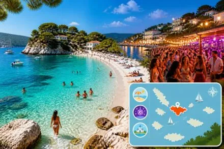 découvrez skiathos, l'île des sporades célèbre pour ses plages de sable blanc idylliques, sa vie nocturne animée et ses paysages à couper le souffle. ne manquez pas cette destination incontournable pour des vacances inoubliables.