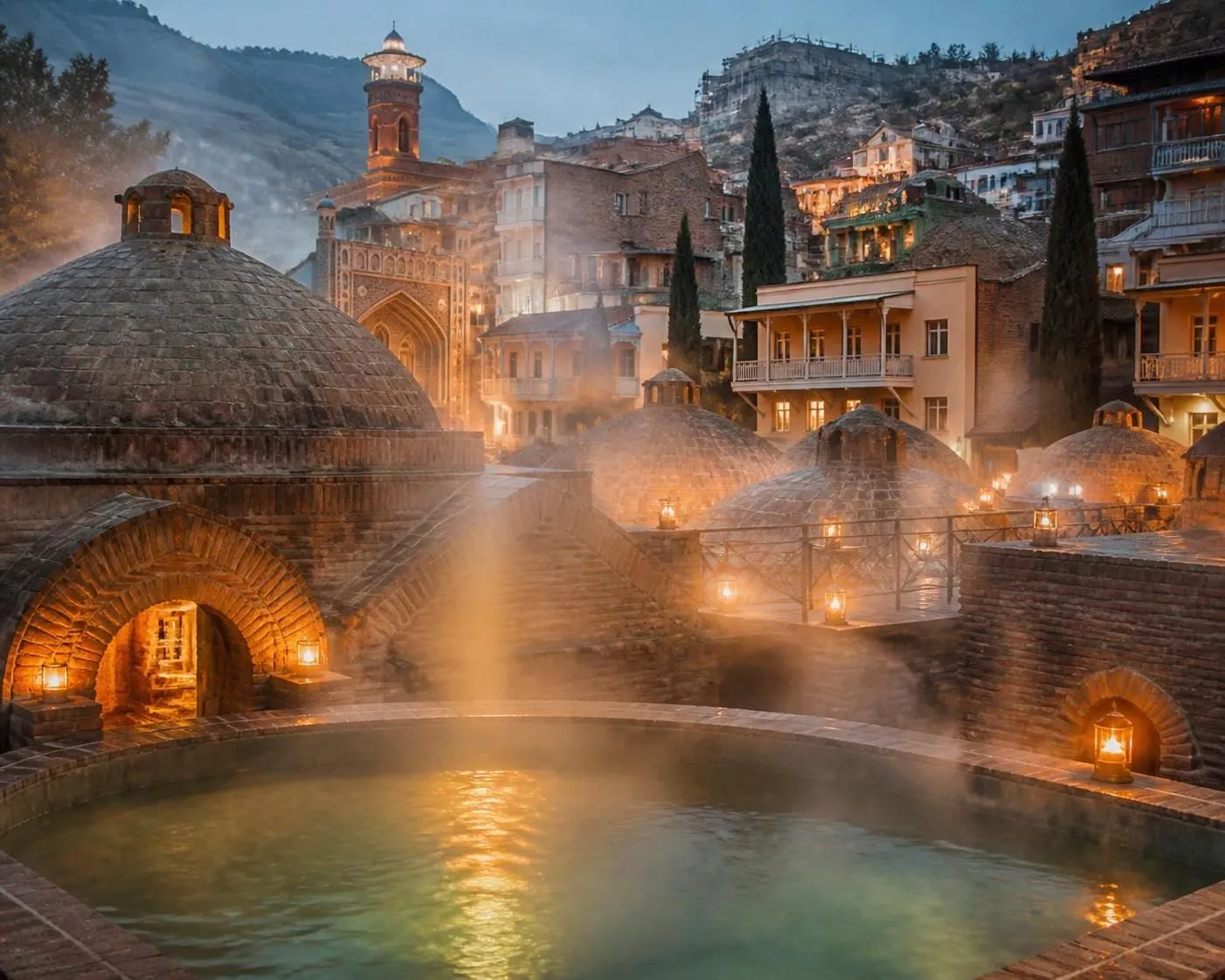 découvrez tbilissi, la charmante vieille ville géorgienne avec ses thermes soufrés uniques et explorez les sites incontournables de la vibrante capitale caucasienne.