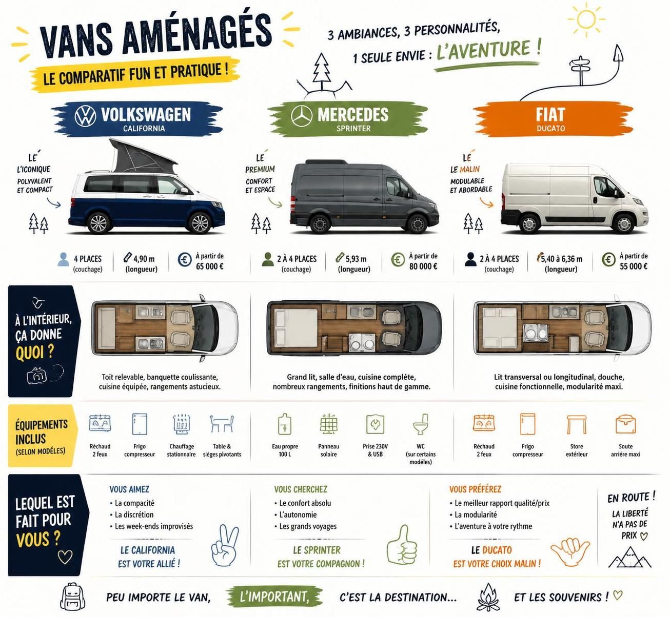 découvrez notre guide complet pour se lancer dans la van life avec un van aménagé ou un combi. conseils pratiques, astuces d'aménagement et modes de vie nomades expliqués en détail.
