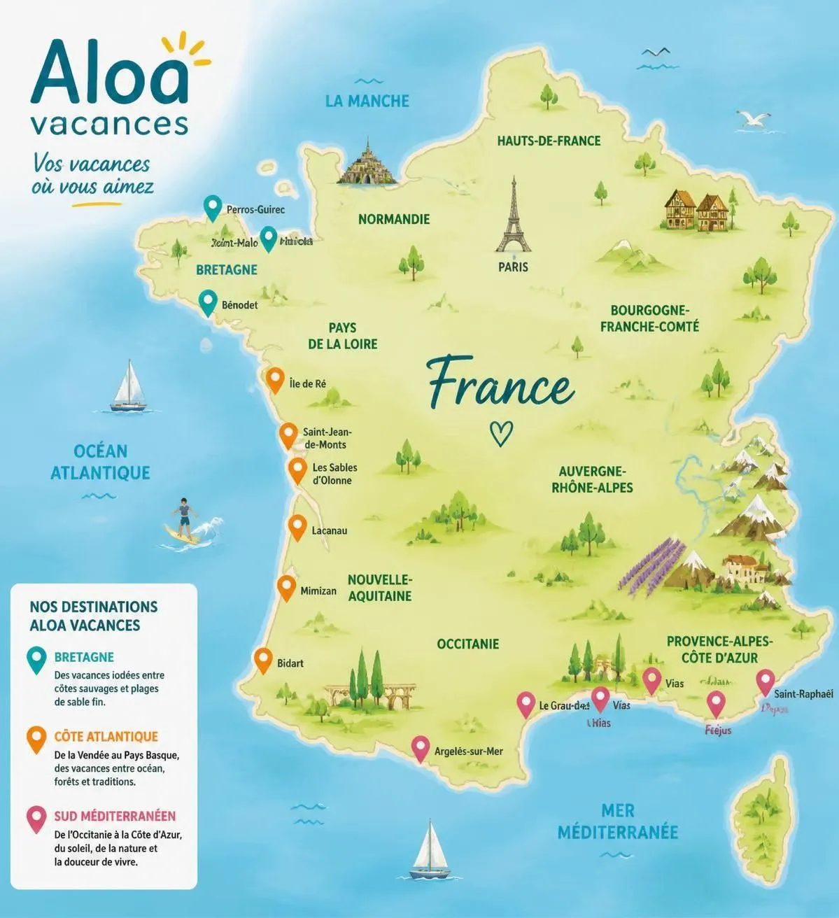 découvrez aloa vacances, vos villages vacances idéals pour des séjours en famille à prix maîtrisé, alliant confort, activités variées et convivialité.