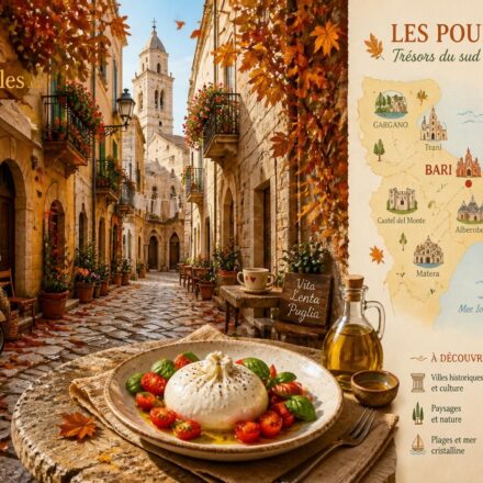 découvrez bari, sa vieille ville labyrinthique et la délicieuse burrata, et explorez pourquoi les pouilles sont une destination incontournable à visiter en automne.