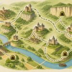 découvrez la dordogne grâce à notre carte détaillée de la vallée et du périgord noir, avec un itinéraire complet pour explorer les châteaux emblématiques et les grottes incontournables.
