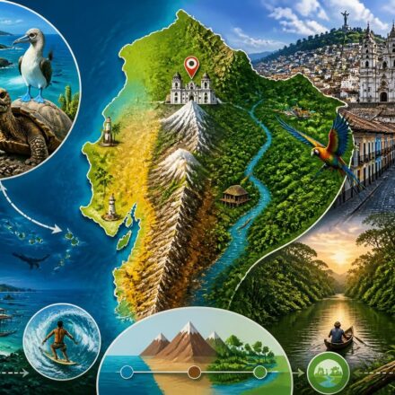découvrez l'équateur, des îles galápagos sauvages à la vieille ville coloniale de quito, en explorant les contrastes uniques d'un pays situé entre l'océan pacifique et l'océan atlantique.