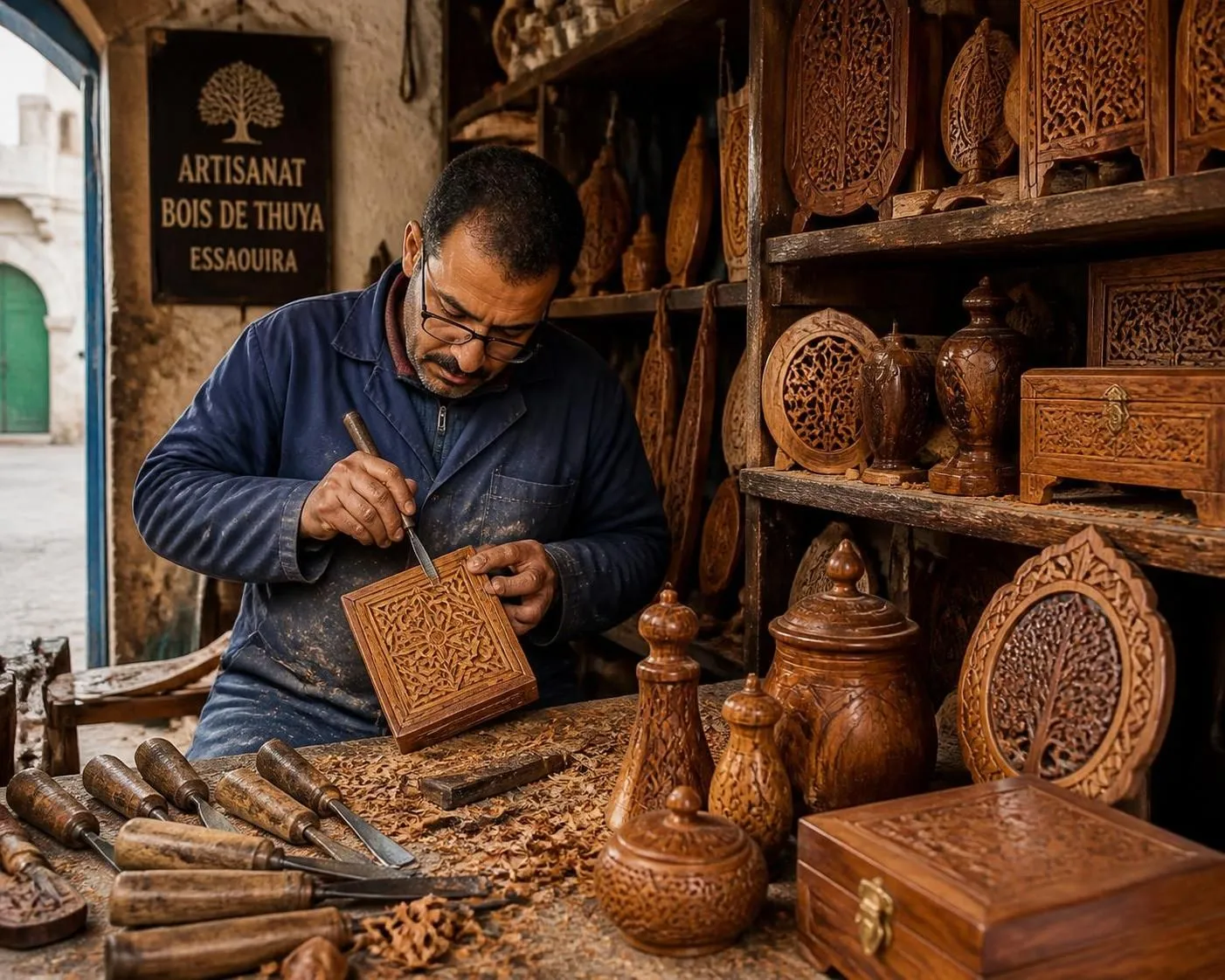 découvrez essaouira, la cité des alizés, célèbre pour son artisanat de bois unique et ses paysages surprenants du maroc atlantique.
