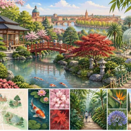 découvrez le jardin japonais de toulouse : une promenade apaisante, des plantes du monde et de bonnes adresses à explorer autour du jardin botanique.