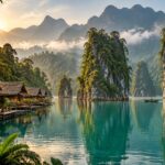 explorez khao sok, ses lacs cachés, ses bungalows flottants et sa forêt primaire préservée, loin des itinéraires touristiques habituels.