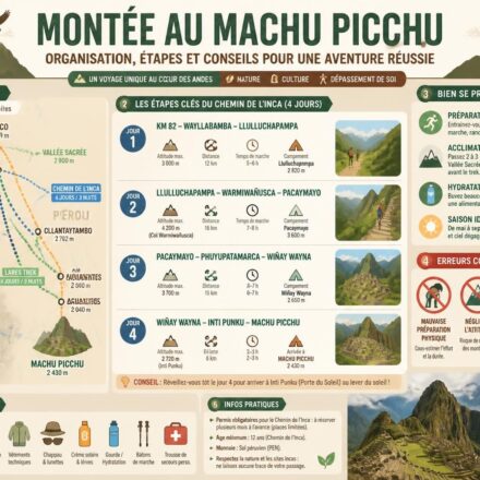 découvrez comment organiser votre ascension du machu picchu au cœur des andes et évitez les erreurs fréquentes des primo-visiteurs pour une expérience inoubliable.