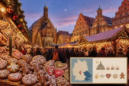 Marché de Noël de Nuremberg : le Christkindlesmarkt, les lebkuchen et la vieille ville baroque de Bavière découvrez le marché de noël de nuremberg, le célèbre christkindlesmarkt, savourez les traditionnels lebkuchen et explorez la charmante vieille ville baroque de bavière pour une expérience magique.
