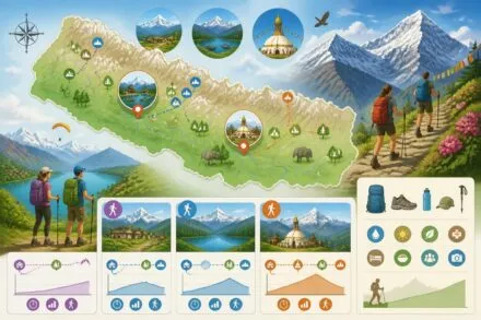 découvrez le népal à travers katmandou, pokhara et un trekking en himalaya spécialement conçu pour les primo-randonneurs, alliant aventure, culture et paysages époustouflants.