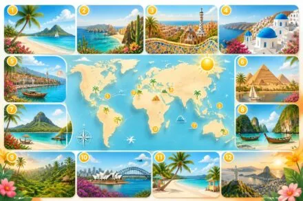 découvrez 12 destinations ensoleillées idéales pour vos vacances de printemps en avril. profitez du soleil, de la douceur du climat et d'activités variées pour un séjour réussi.