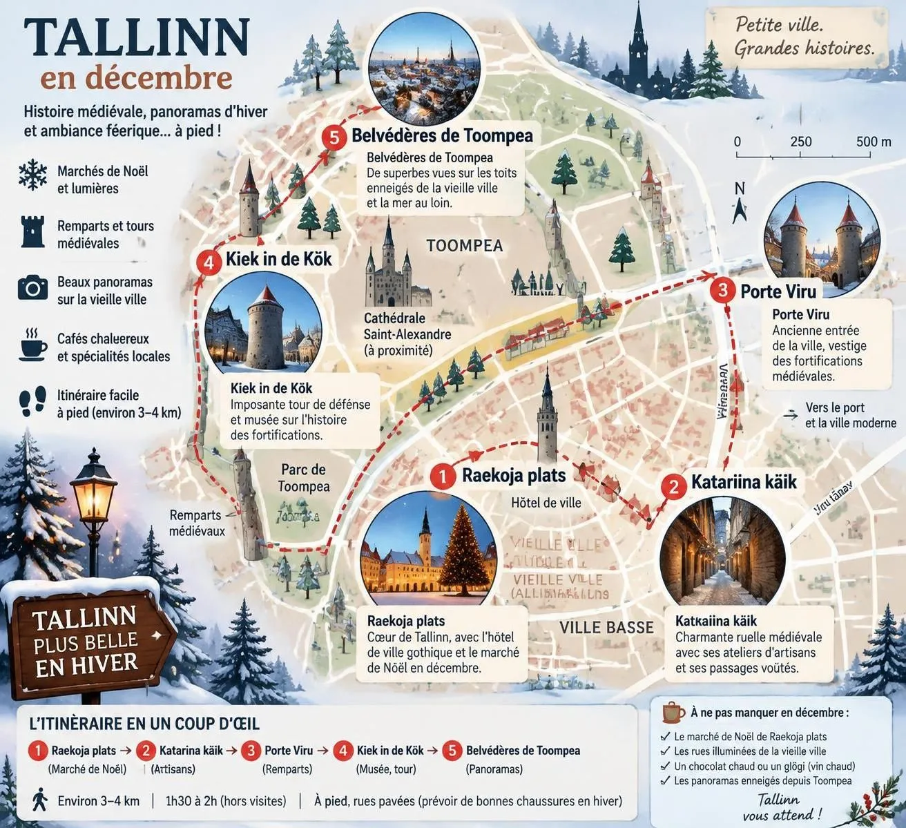 découvrez tallinn en décembre : marchés de noël médiévaux, glühwein parfumé et ruelles enneigées pour une escapade féerique au cœur de l’estonie.