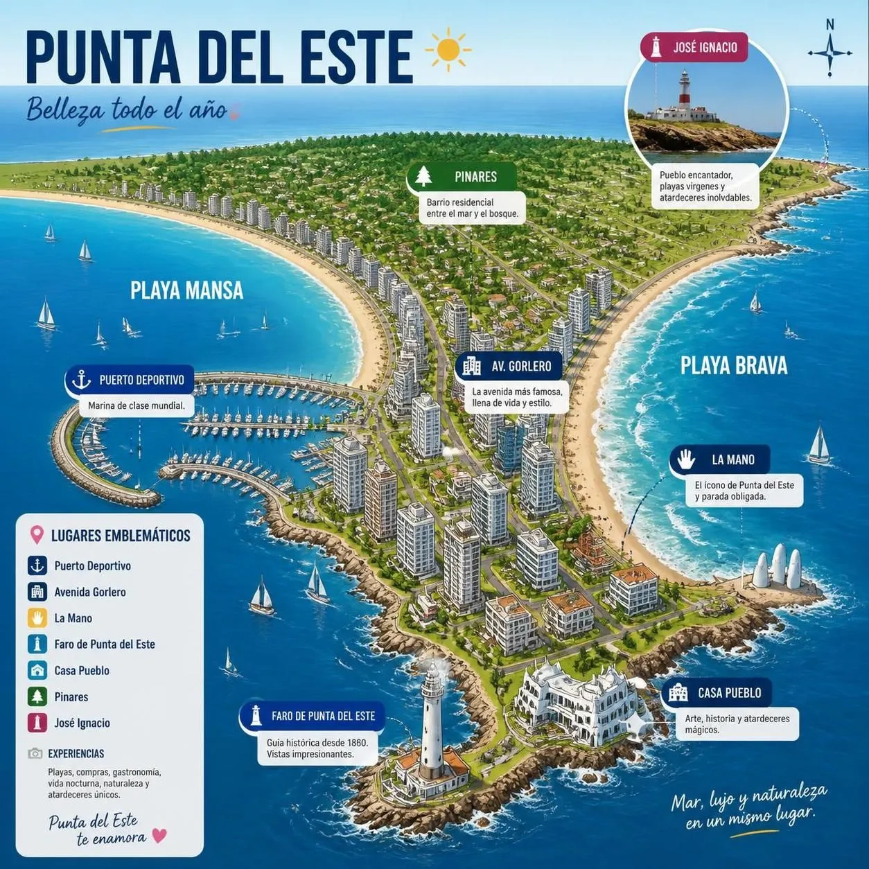 découvrez montevideo, punta del este et les charmes uniques de l'uruguay, le pays le plus paisible d'amérique du sud, entre plages, culture et authenticité.