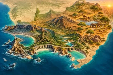 Afrique du Sud en road trip : de Cape Town au Parc Kruger en passant par la Route des Jardins de cape town au parc kruger, explorez l’afrique du sud en road trip : route des jardins, paysages grandioses, étapes incontournables et conseils pratiques.