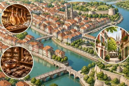 découvrez bayonne, entre jambon basque, chocolateries historiques et pépites cachées au cœur de sa vieille ville fortifiée.