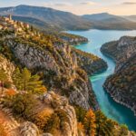 explorez les gorges du verdon en automne : randonnées, lac turquoise et villages perchés vous attendent dans le calme, loin de la foule.