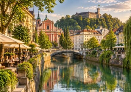 découvrez ljubljana, entre château perché, cafés animés au bord de la ljubljanica et charme discret d’une capitale slovène à taille humaine.
