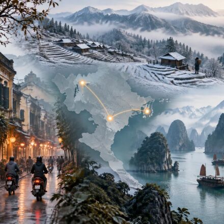explorez le vietnam du nord en hiver : hanoi, la baie d’halong et sapa enneigée vous promettent une escapade hors saison inoubliable.
